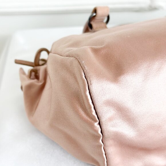 Prada Satin Blush/Champagne Small Bag - Picture 10 of 16